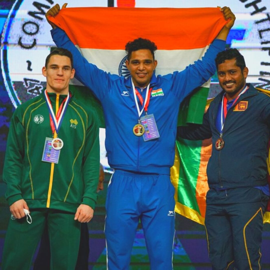 Ajay Singh Clinches 3rd Gold For India In Commonwealth Weightlifting Championships