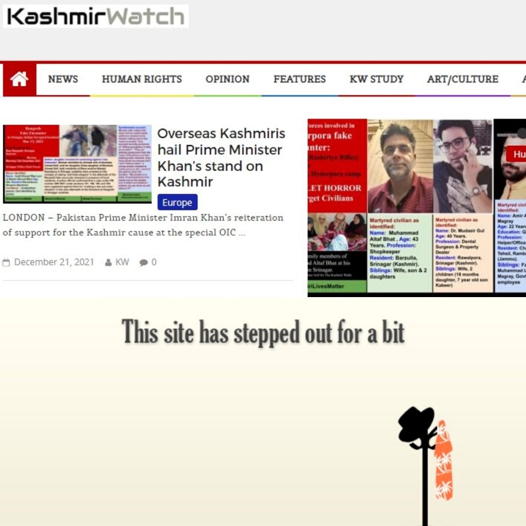 Centre Blocks Two Kashmir News Websites, 20 YouTube Channels On Grounds Of National Security