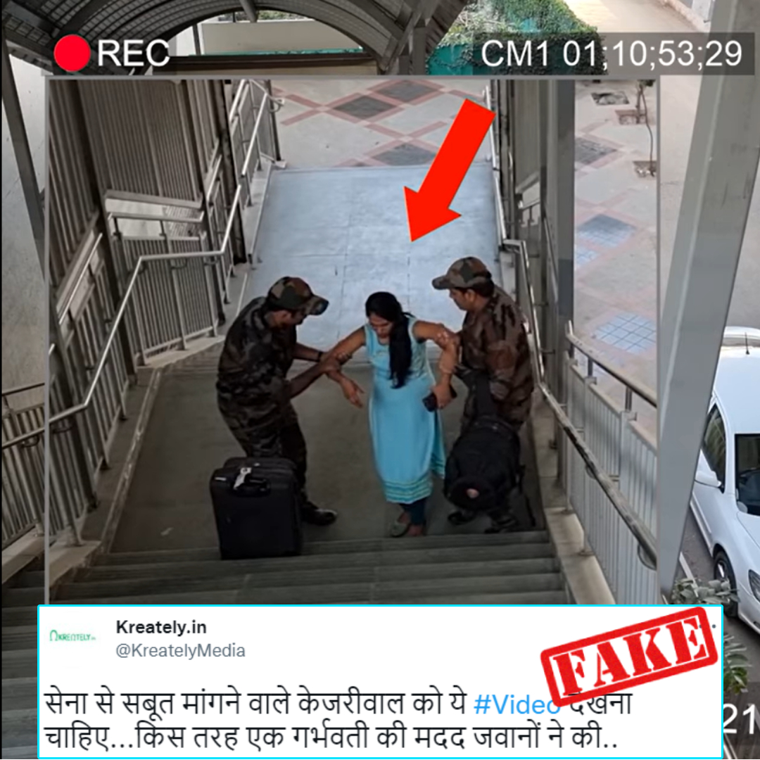 Viral Video Of Soldiers Helping A Pregnant Lady Is Scripted