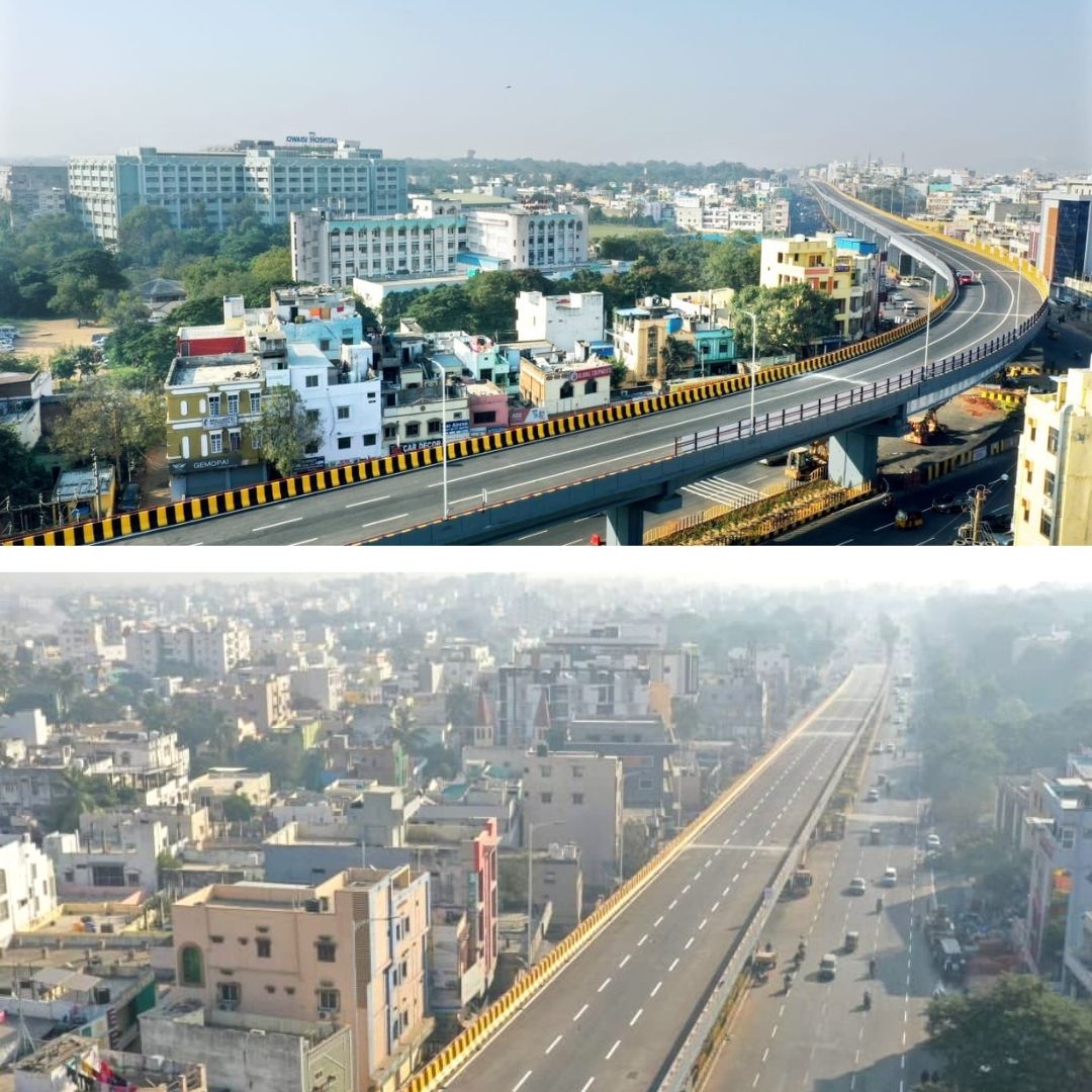 Telangana: Hyderabads New Abdul Kalam Flyover Set To Solve Owaisi-Midhai Junction Traffic Woes