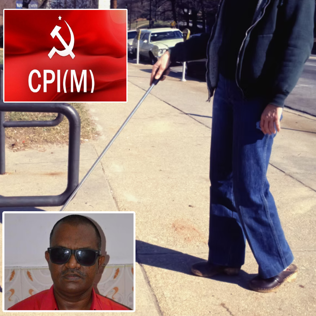 Tamil Nadu: CPI(M) Appoints Visually Impaired Party Volunteer As District Secretary