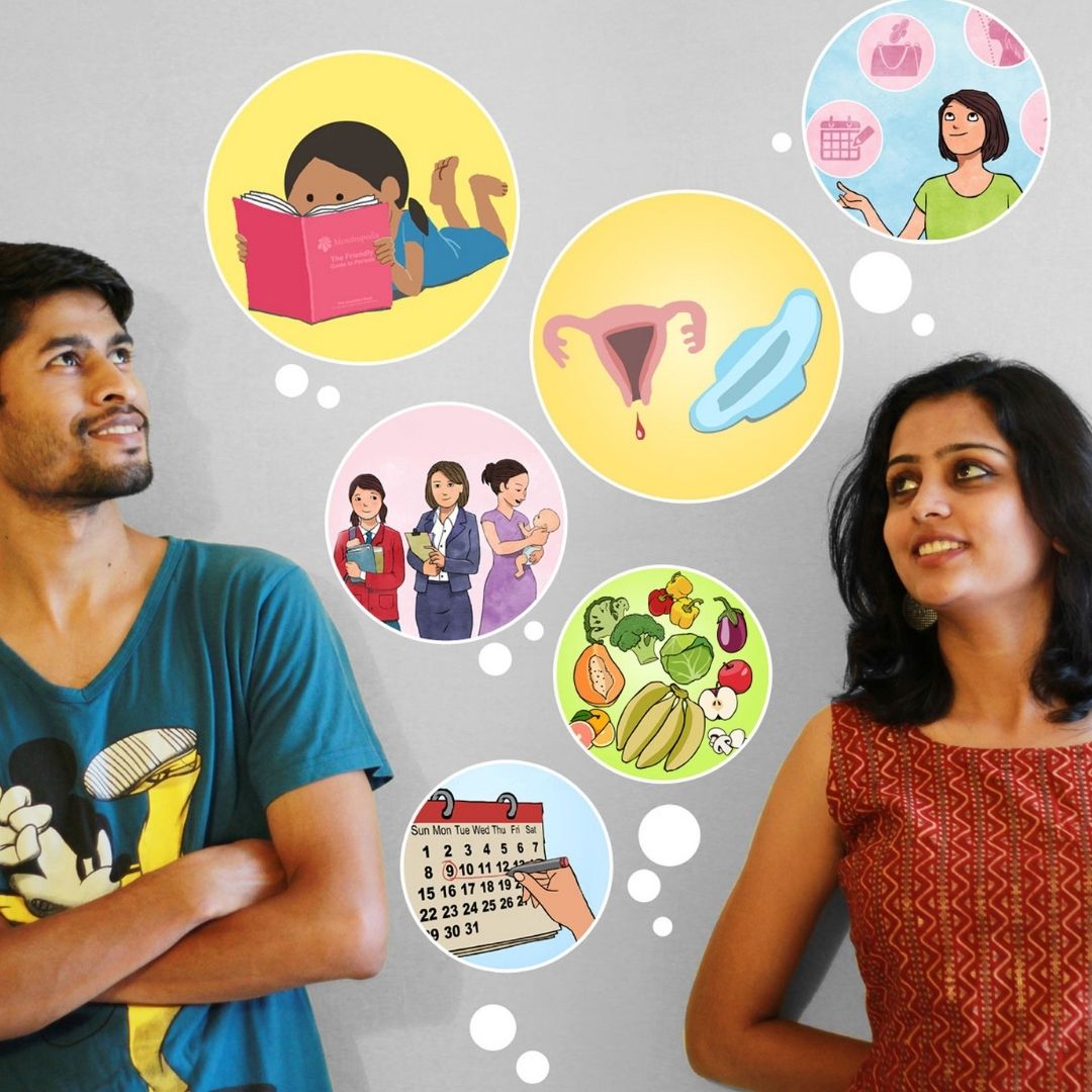 Comics For A Cause!  Ahmedabad Couple Busts Myths About Menstrual And Sexual Health Among Children