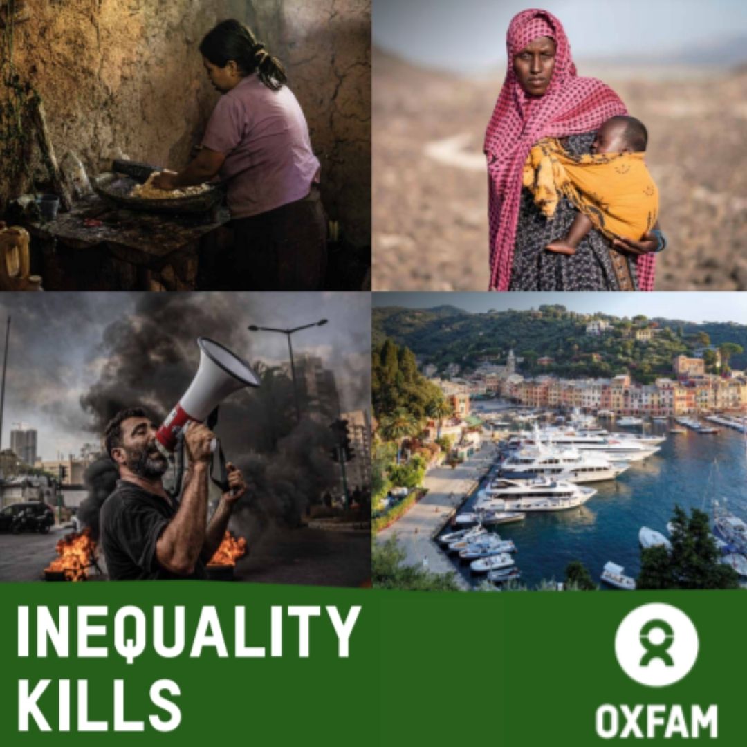 Inequality Kills: A Report By Oxfam International Which Talks About The Inequality Across The World