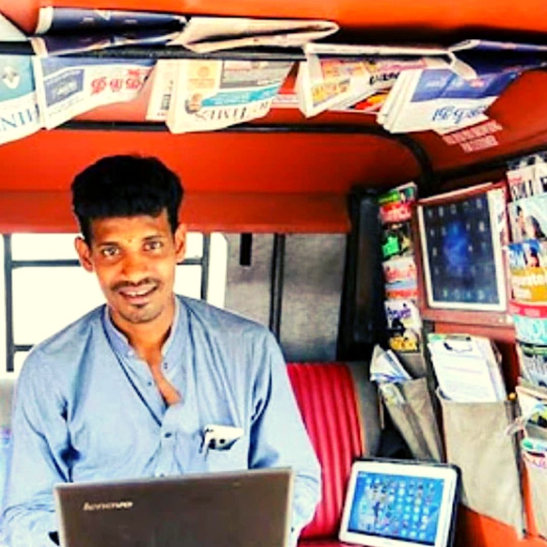 Meet Chennais Anna Durai Who Has World-Class Facilities In His Auto Including WiFi, iPad