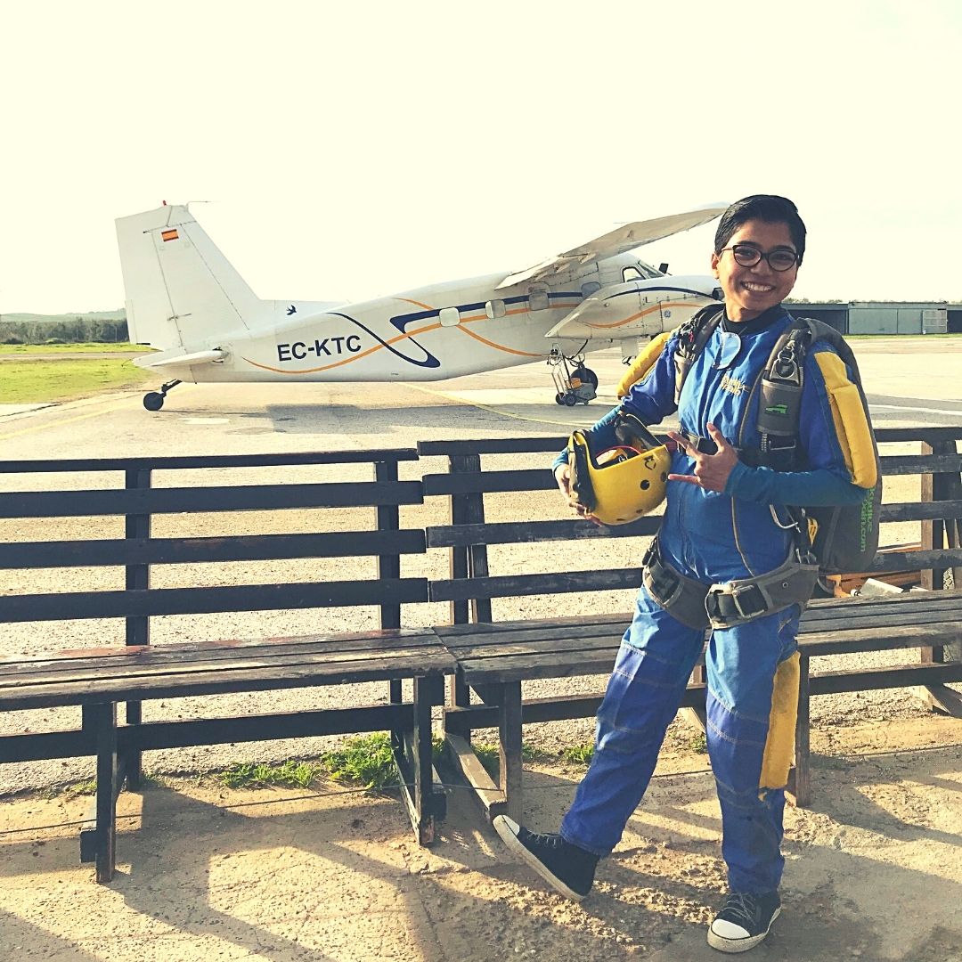 My Story: In My First Jump, I Almost Forgot To Breathe, Now Every Second While Skydiving Feels Like A Blessing
