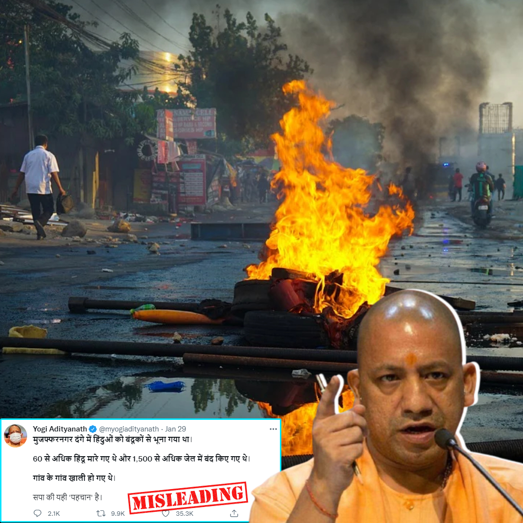 60 Hindus Killed During Muzaffarnagar Riots? Yogi Adityanaths Statement Is Misleading