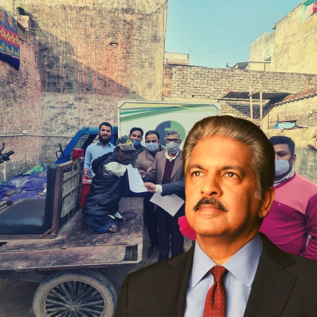 Anand Mahindra Fulfills Promise, Offers Job To Differently-Abled Man In His Company