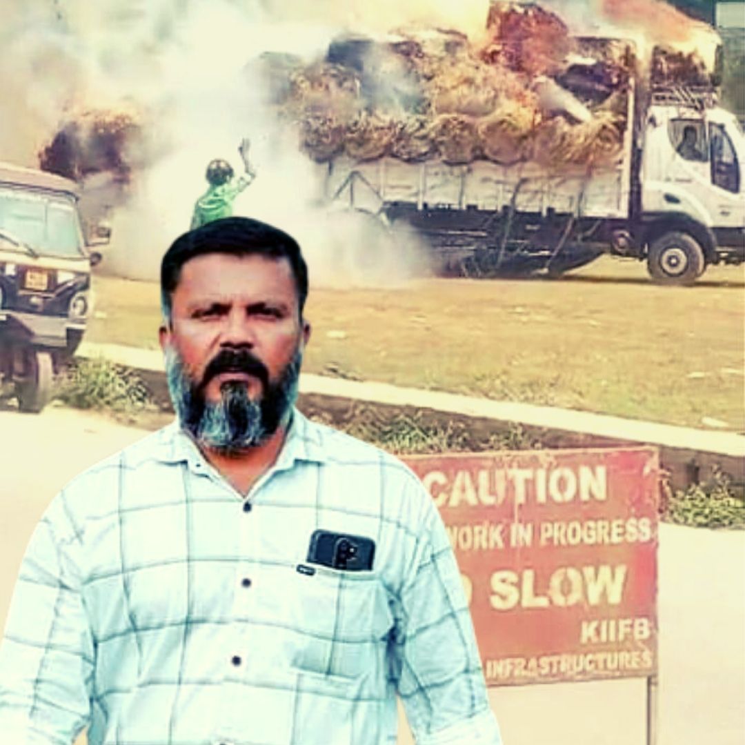 Real Hero! Kerala Man Drives Burning Truck To Safety, Earns Applauses From People