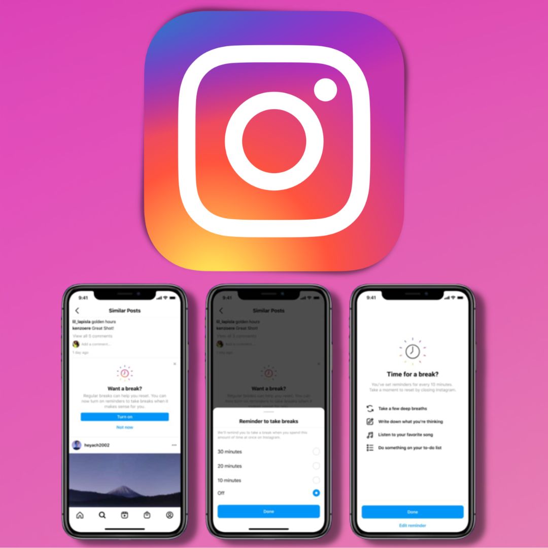 Instagram Will Now Help You To Take A Break, Limits & Reminders In-Store