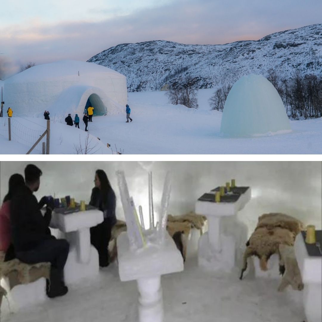 One-Of-Its-Kind! Worlds Largest Igloo Cafe Opens In J&Ks Gulmarg