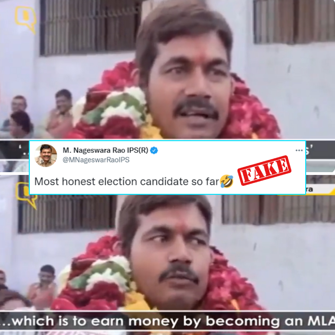 Did UP Candidate Say He Is Fighting Assembly Elections To Make Money? No, Old Video Shared As Recent