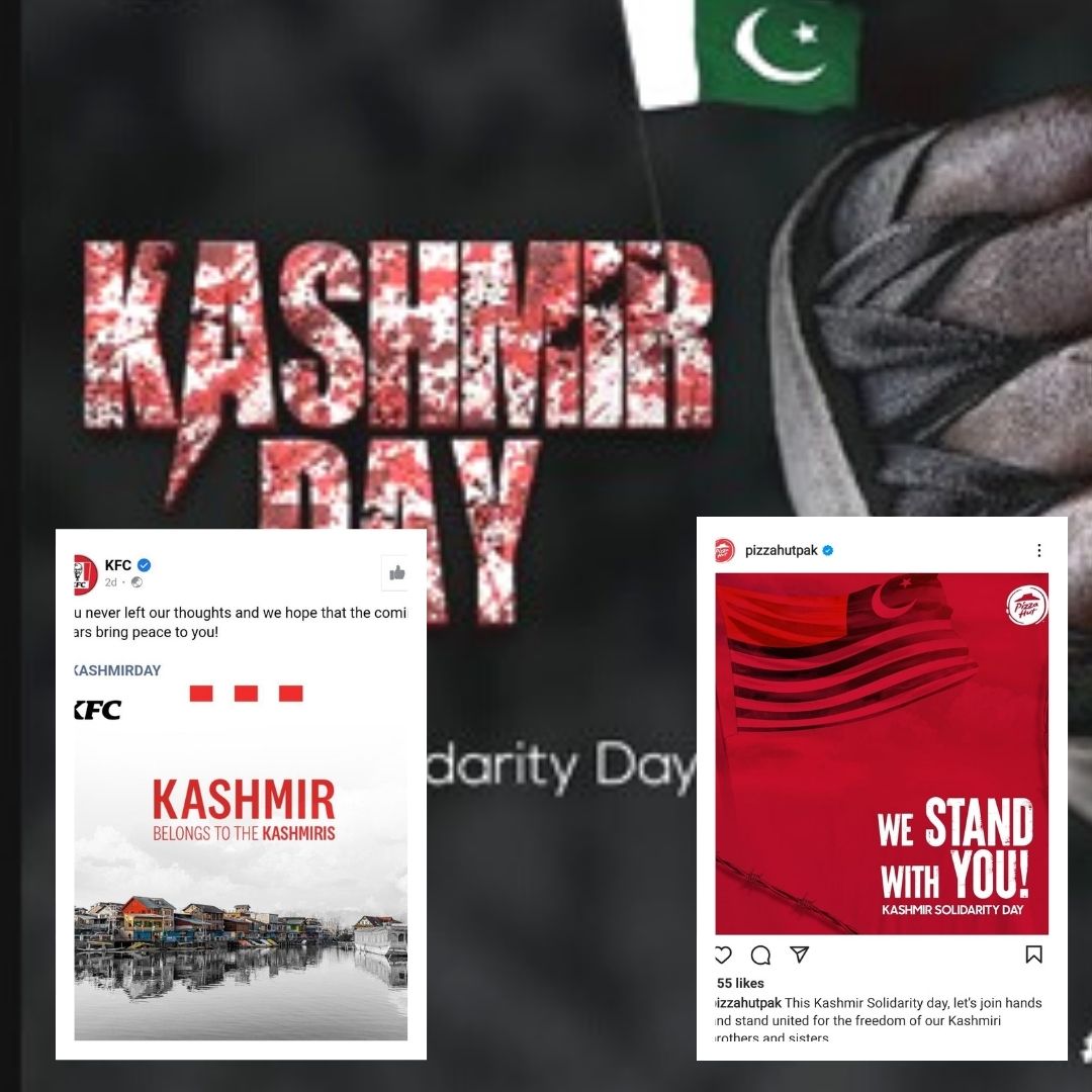 After Hyundai, KFC & Pizza Hut Face Flack Over Solidarity Posts On Kashmir Day
