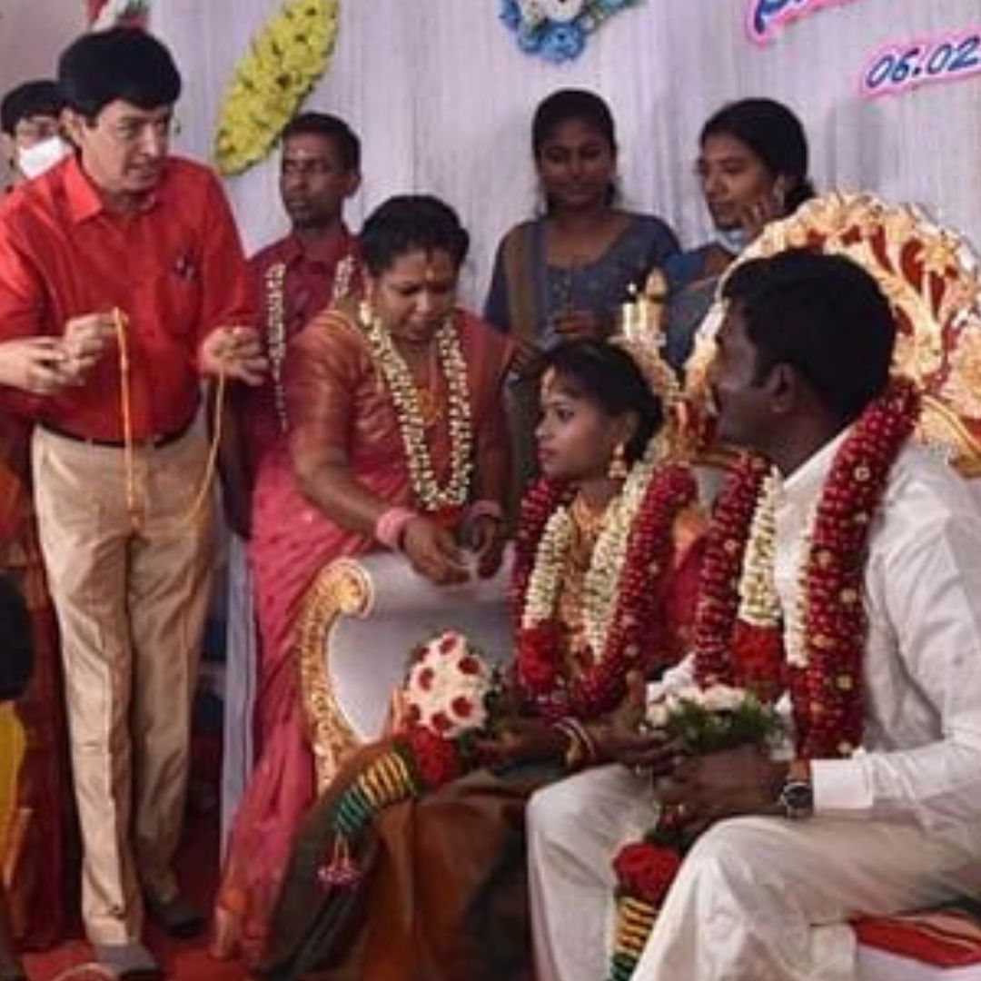 Setting A Noble Example! TN Health Secretary Presides Over Tsunami Survivors Wedding