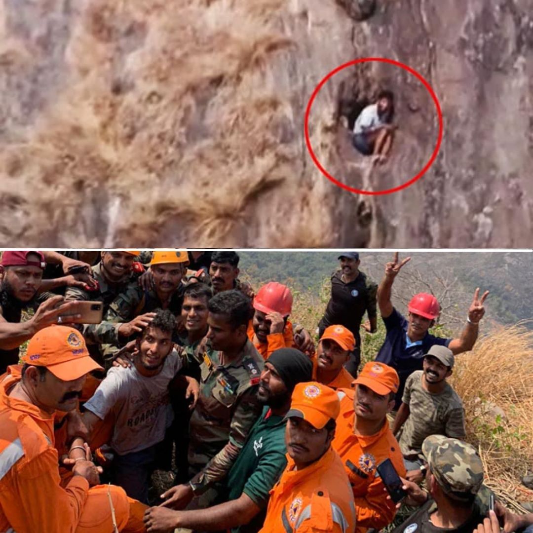 Kerala Trekker Rescued By Army After Being Trapped In Hill Cleft For 2 Days