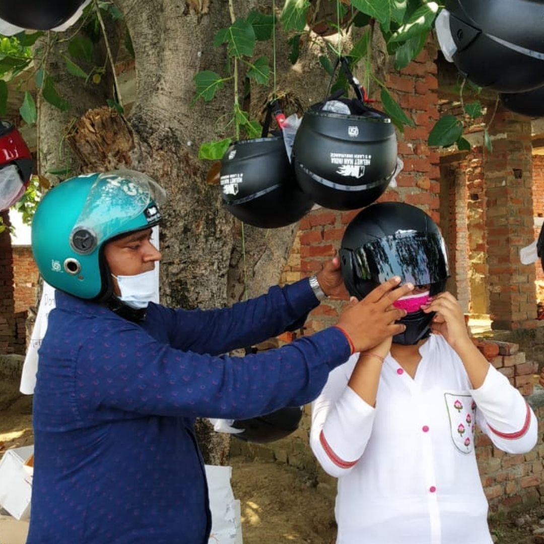 My Story: I Sold My Land And Used My Savings To Distribute Helmets After My Friends Death