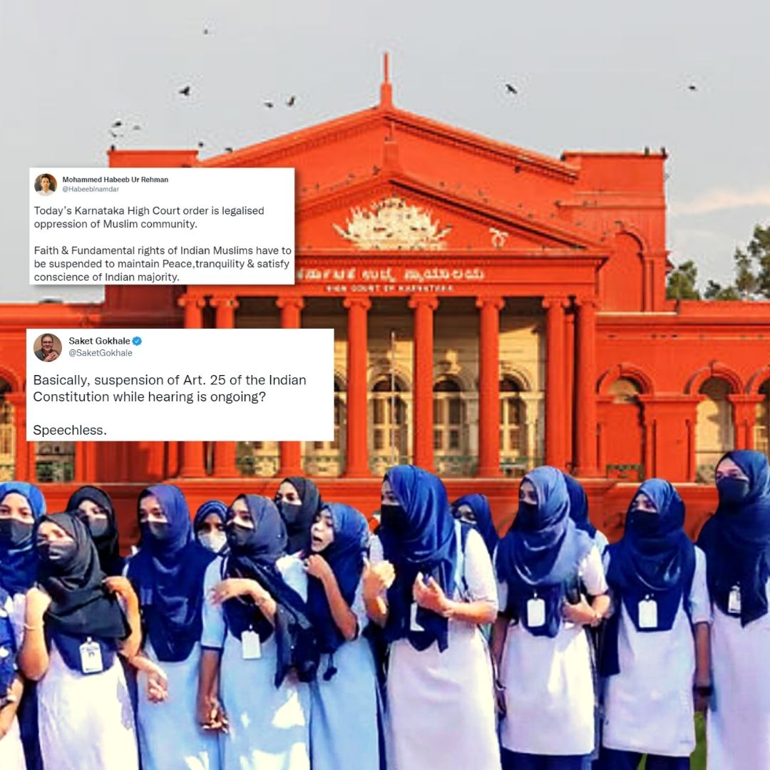 Hijab Stir: Twitterati Express Dismay Over Karnataka High Courts Interim Order