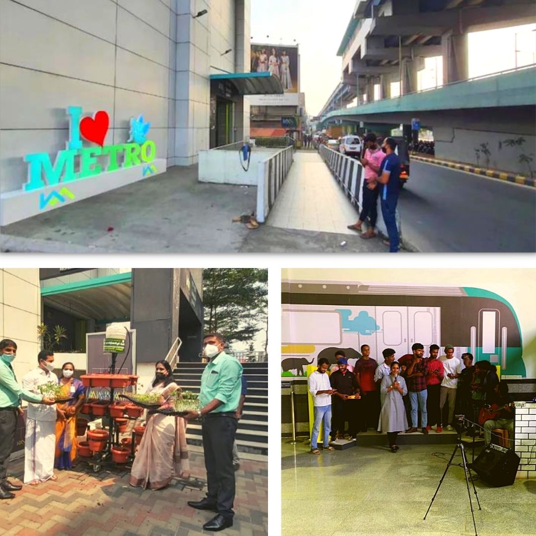 From Musical Stairs To Recycled Benches: Heres What Makes These Kochi Metro Stations People-Friendly