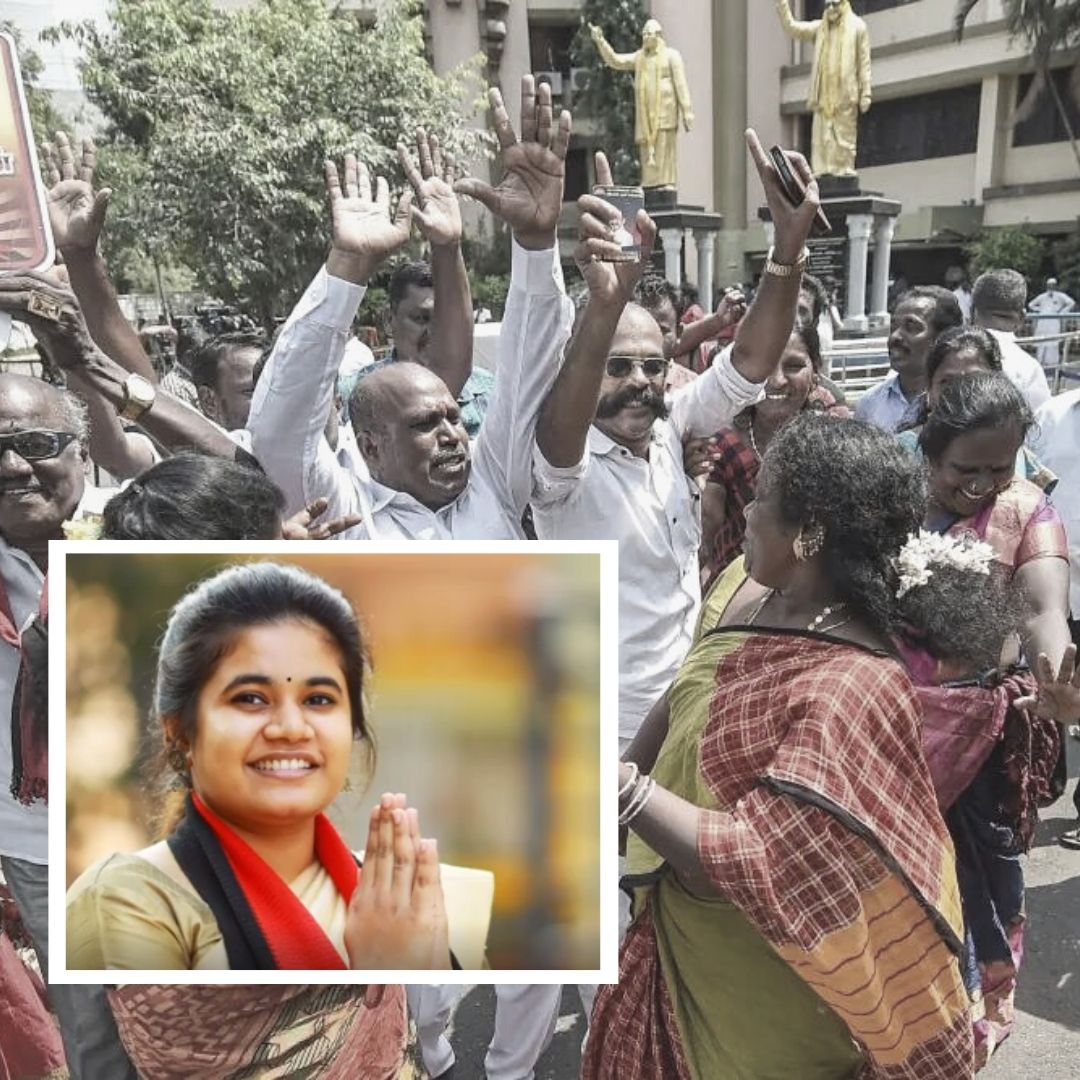 Tamil Nadu Local Body Polls: At 22, DMKs Nilavarasi Sevaraj Becomes Youngest Candidate To Win In Chennai