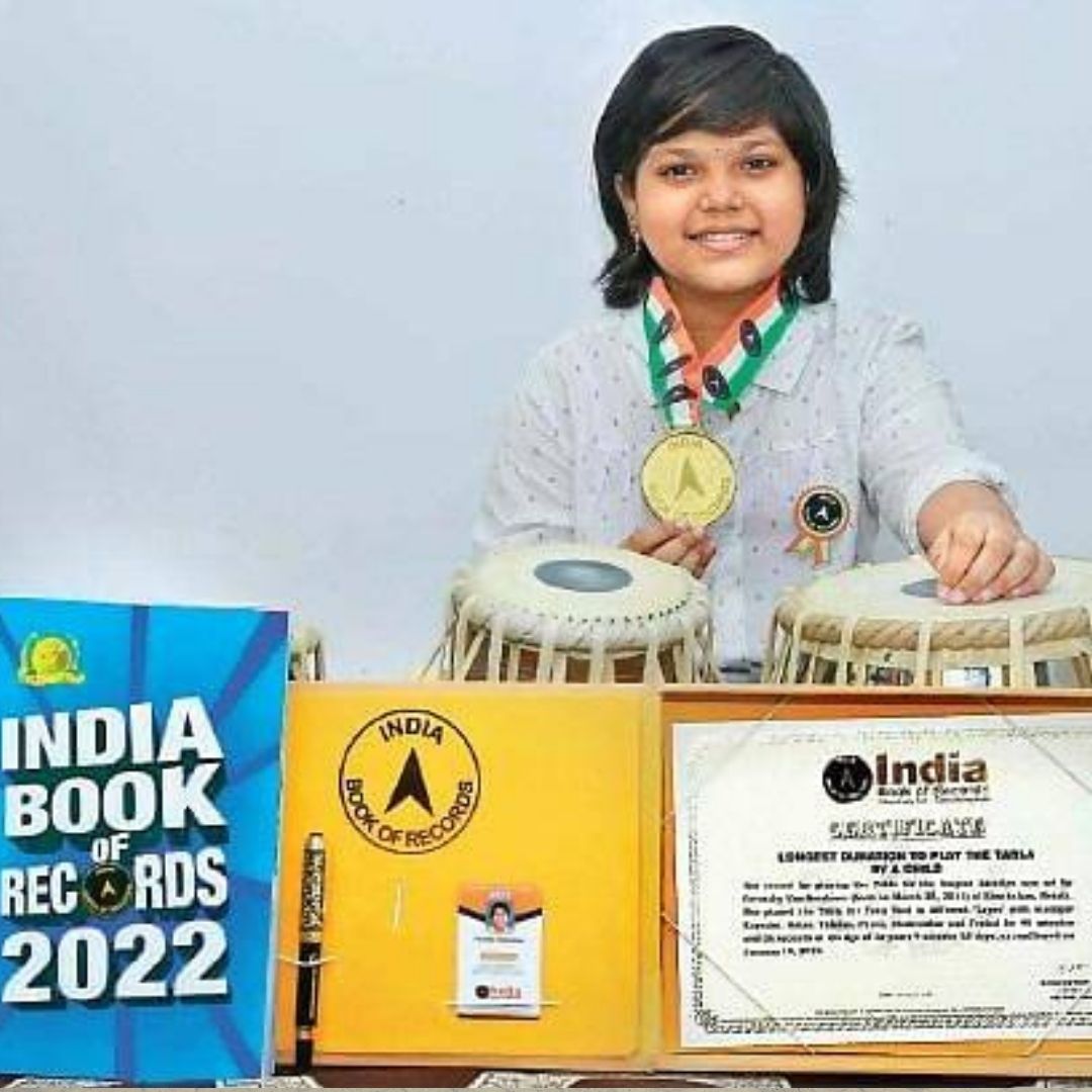 10-Yr-Old From Kerala Enters India Book Of Records, Plays Tabla For Longest Duration