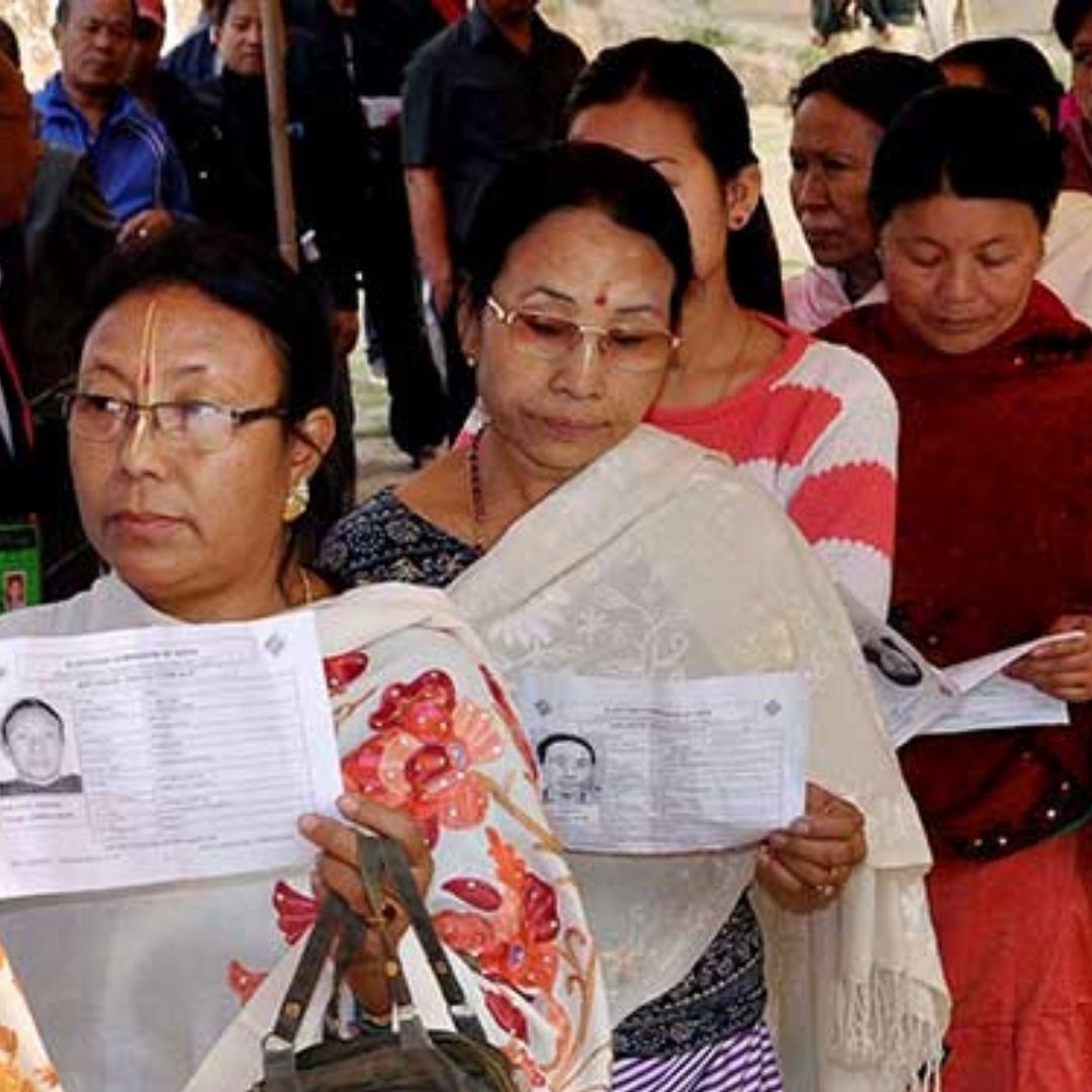 Stark Contrast! Women Voters Outnumber Men In Manipur Elections; Only 6% Are Female Candidates