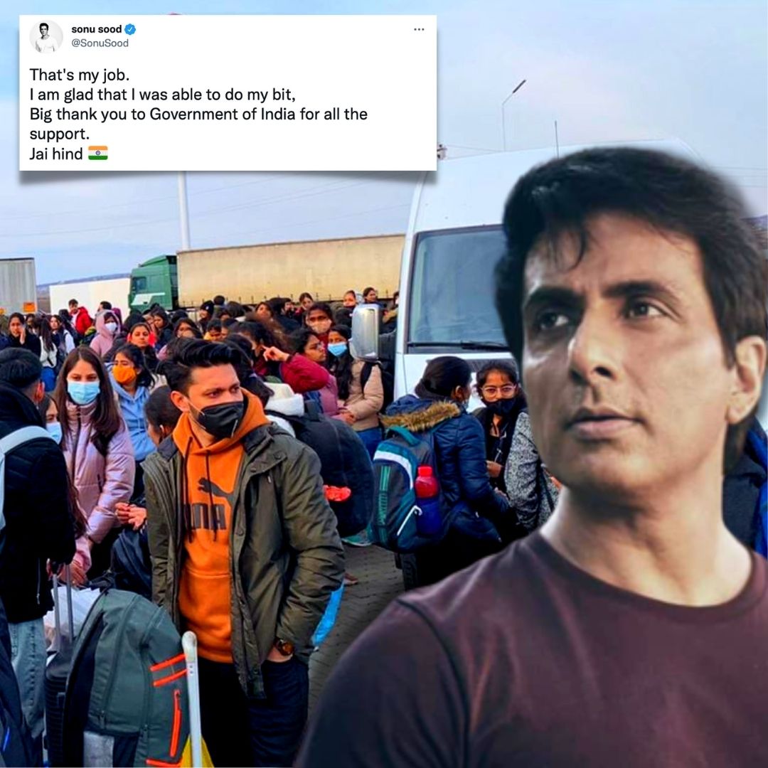 Sonu Sood & Team Helps Stranded Indian Students In Ukraine To Reach Safe Territory Amid Russian Invasion