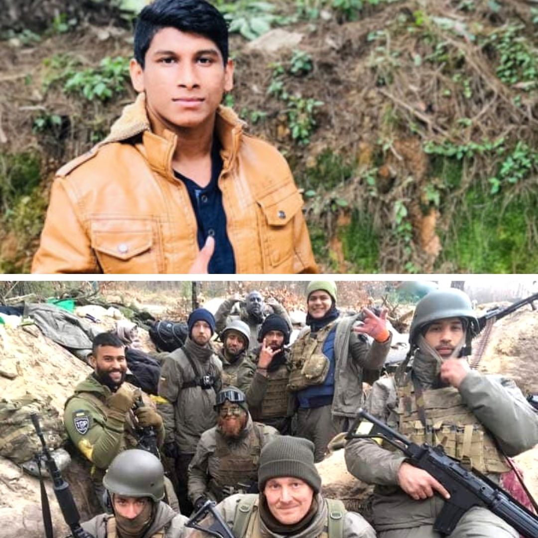 Rejected By Indian Army, 21-Yr-Old TN Man Joins Ukrainian Force To Fight Against Russia