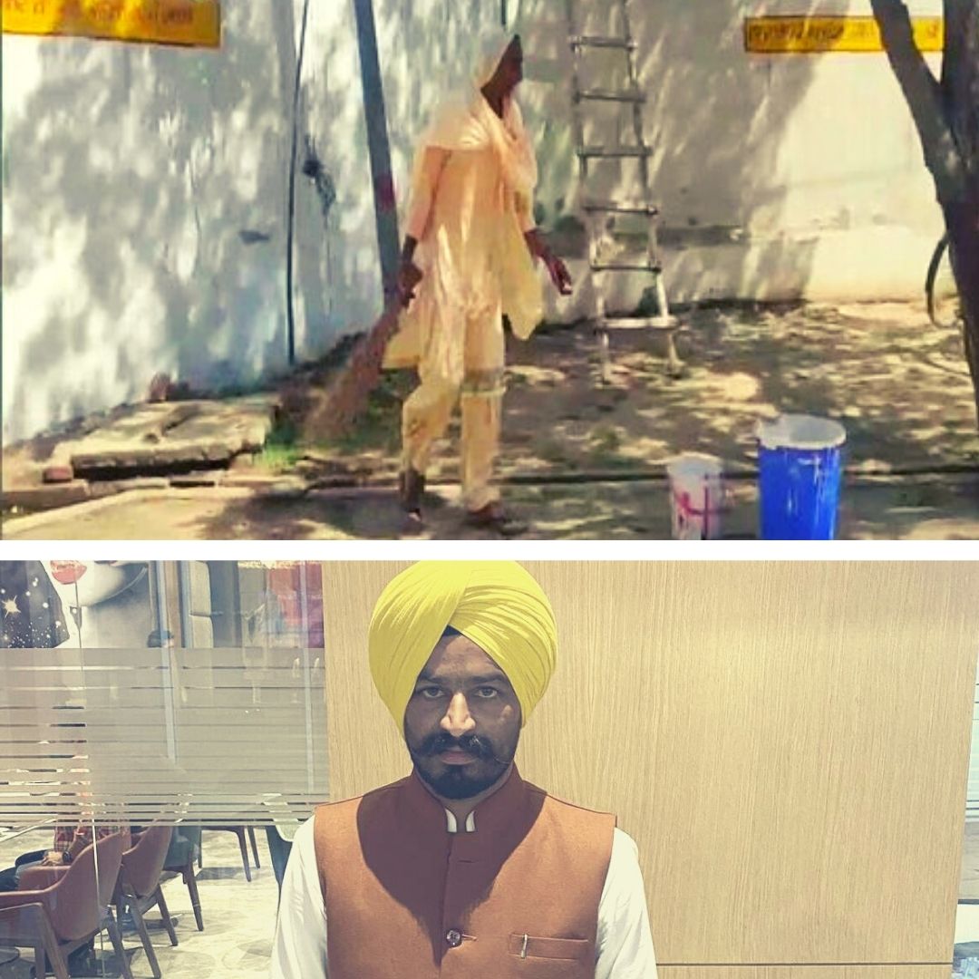Giant Killer AAP MLA Labh Singh Ugokes Mother Continues To Work As Sweeper In Govt School