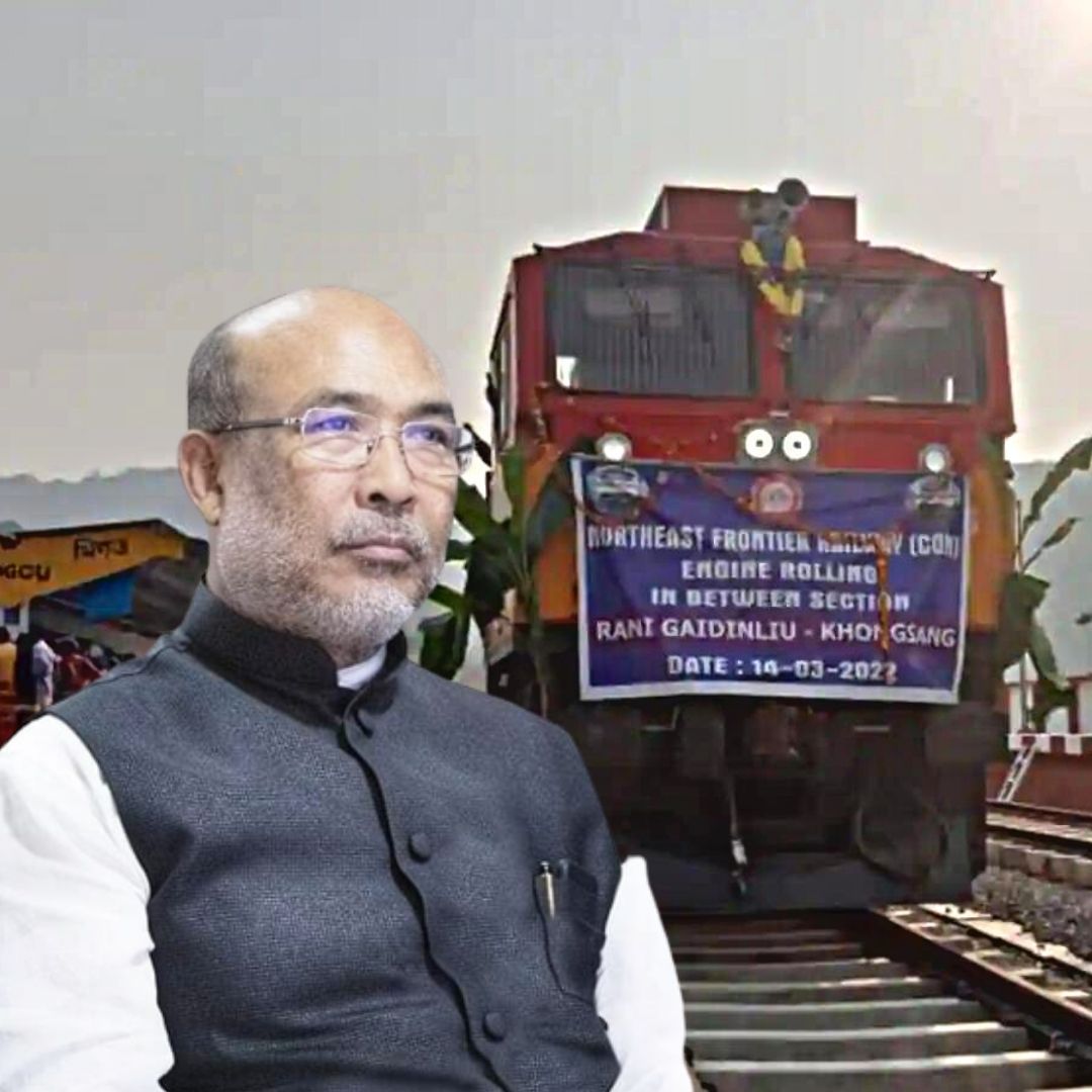 Boost For Northeast Indian Railways As Manipur Receives First Passenger Train Engine