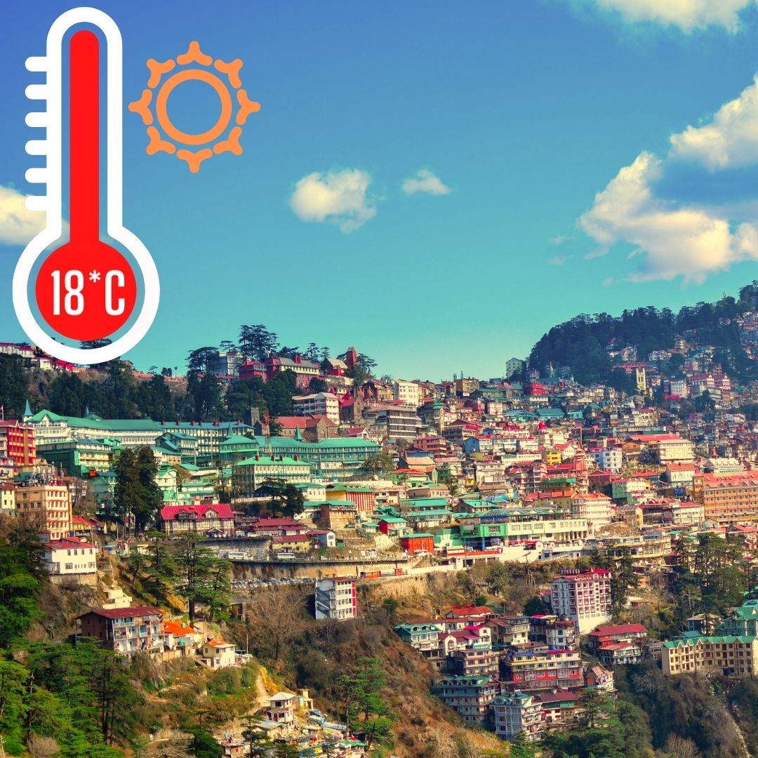 Shimla Feels The March Heat, Records Highest Minimum Temperature Ever At 18 Degrees