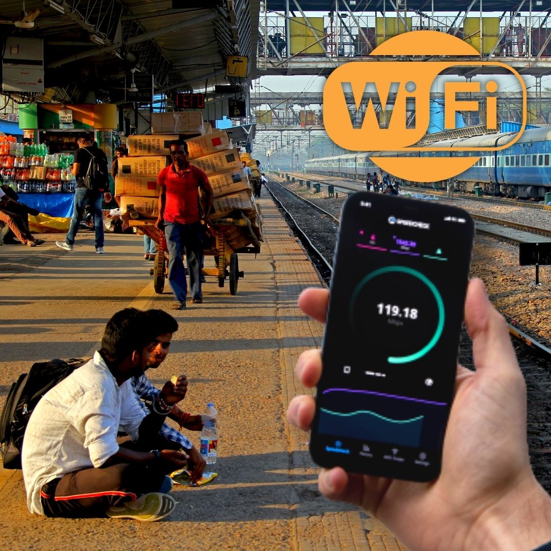 Superfast Free Wi-Fi Internet Now Available At 6,100 Railway Stations Across India: RailTel