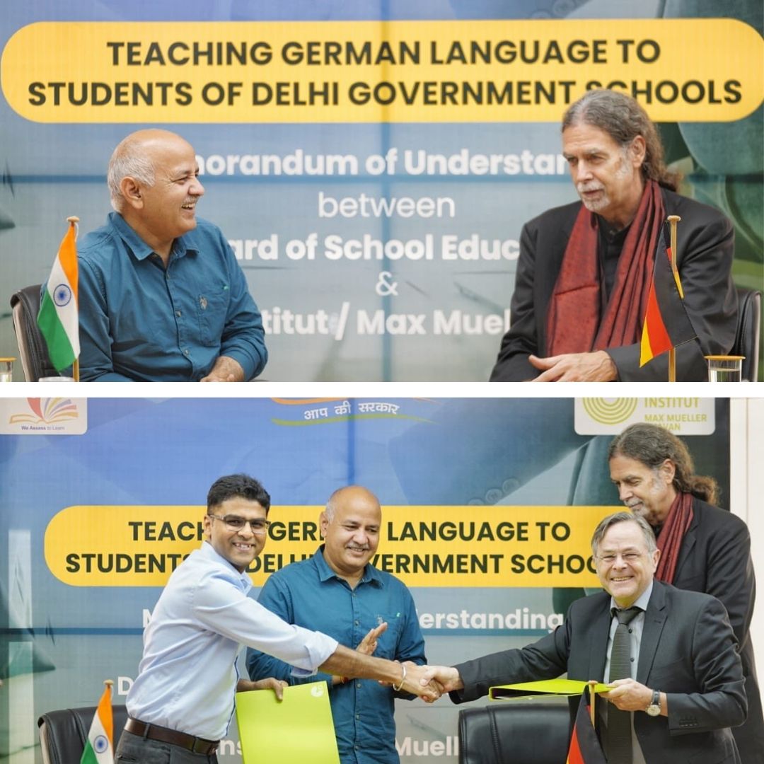 More Job Opportunities Across EU: Delhi Govt Signs MoU To Teach German In  Schools