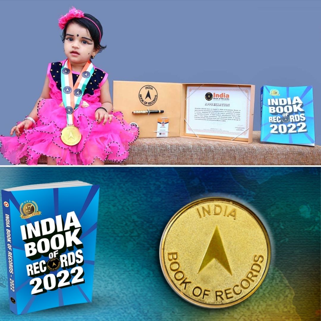 Meet 1.5-Year-Old Toddler Who Entered India Book Of Records By Displaying Her Exceptional GK