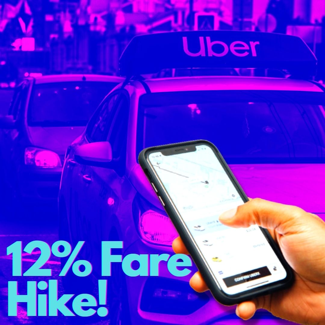 Uber Increases Trip Fare By 12% In Delhi-NCR Amid Protest Over Fuel Price Hike