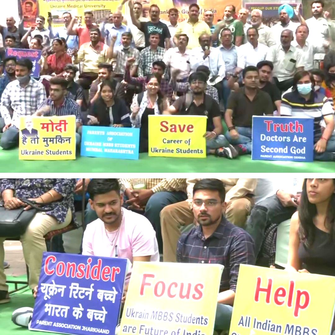 Why Indian Medical Students, Who Returned From Ukraine, Are Protesting At Jantar Mantar?