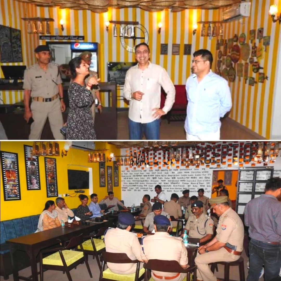 UP: Saharanpur Police Operates Bailout Cafe To Bring Citizens Closer In Informal Setting