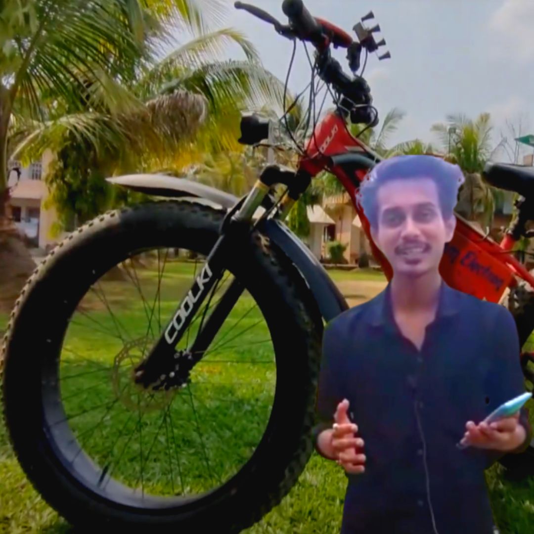 Assam: Youngster Develops Theft-Proof Electronic Cycle With Futuristic Features