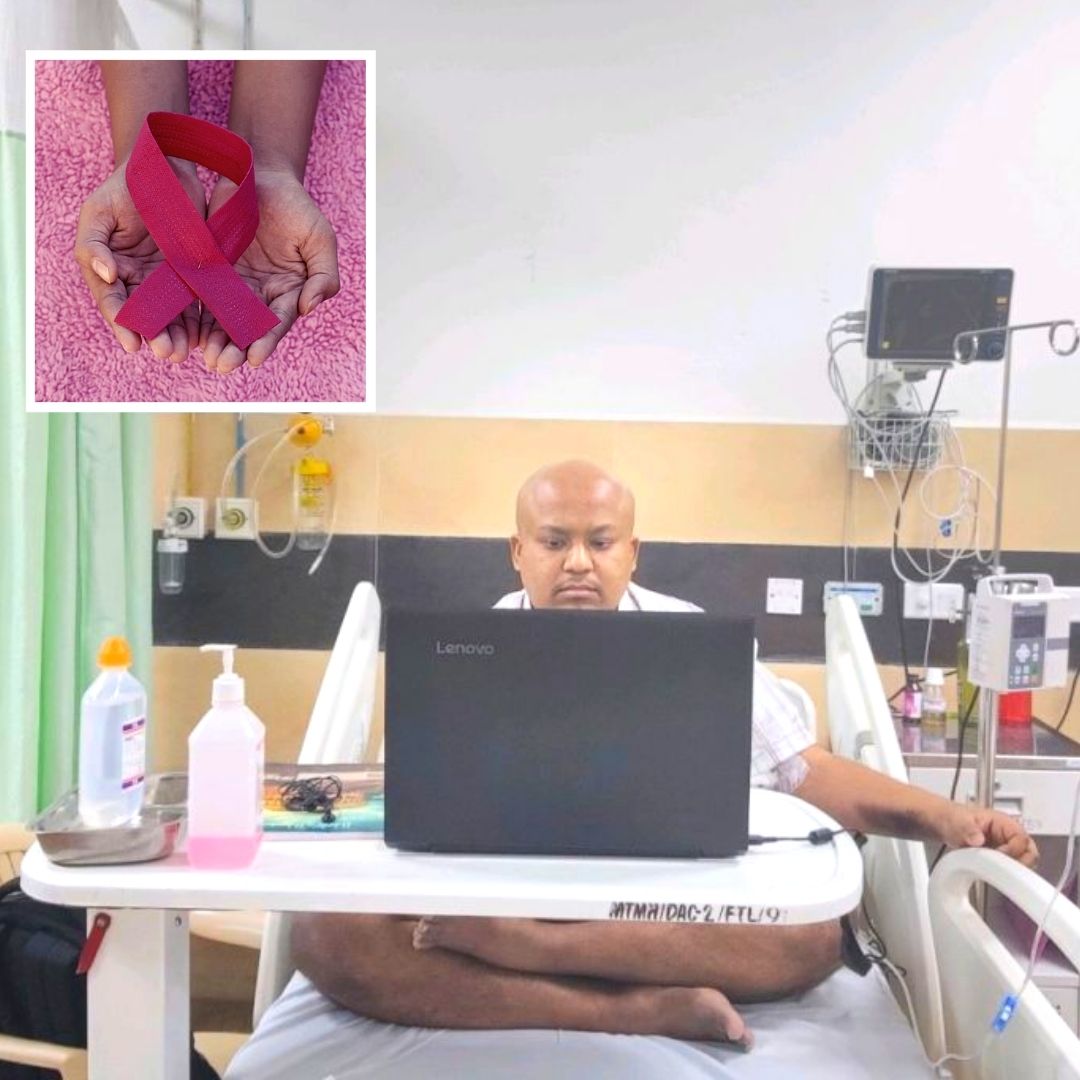 Dont Need Your Sympathy: Brave Cancer Patient Gives Job Interview During Chemo Session