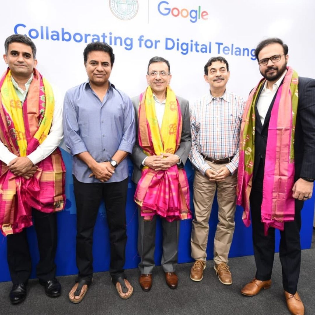 Telangana Signs MoU With Google To Extend Benefits Of Digital Economy To Youth, Women