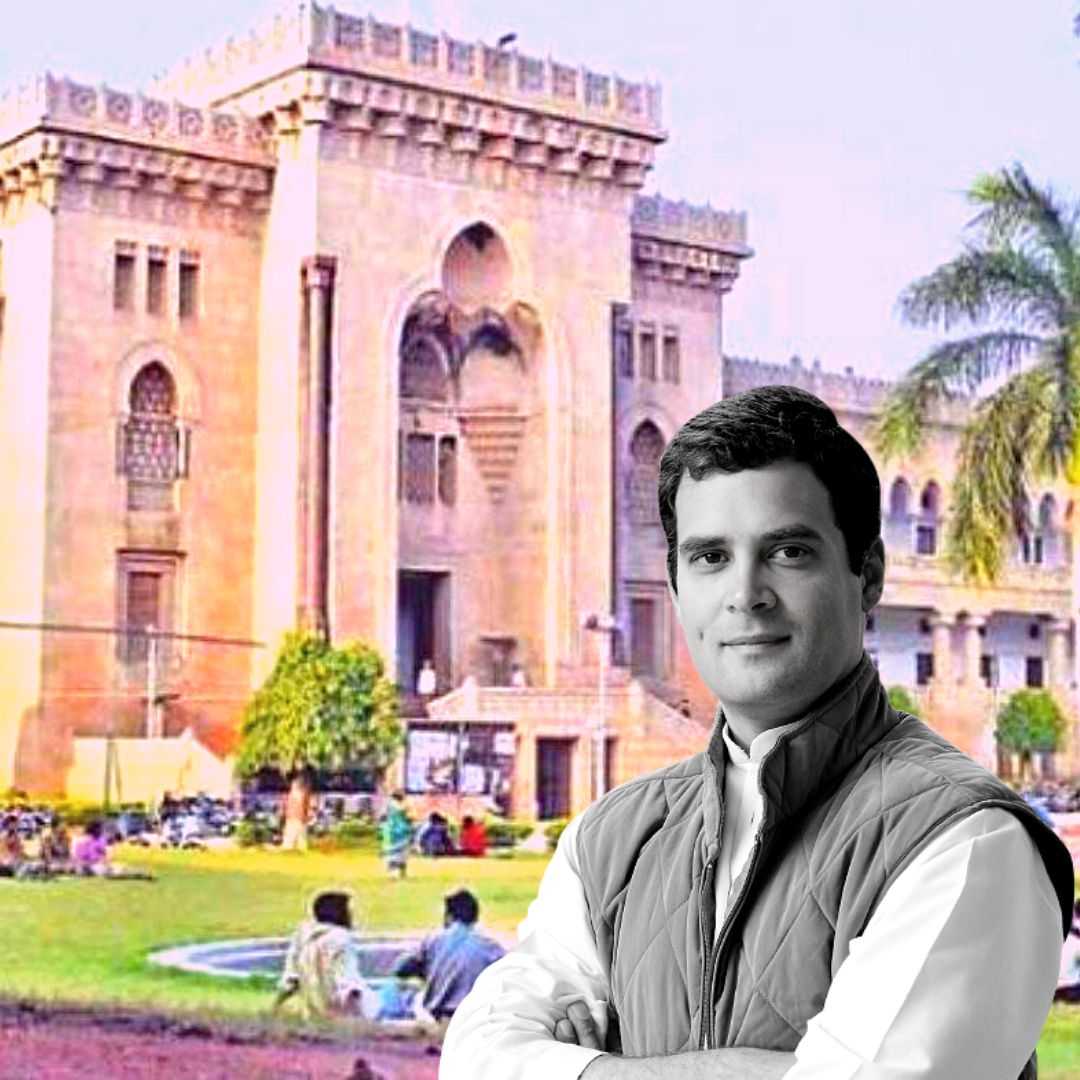 Row Over Rahul Gandhis Visit To Osmania University; Students Move To Court, Stage Protests