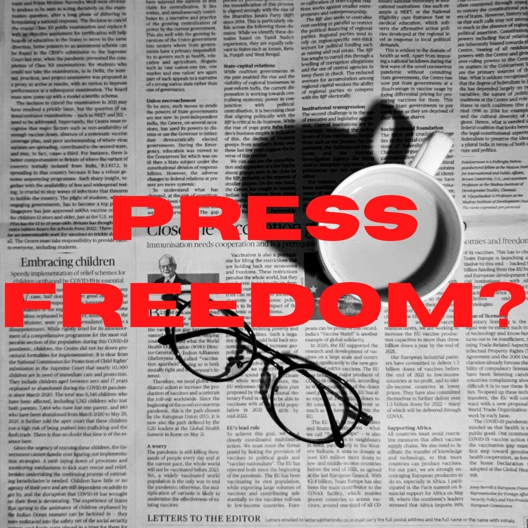 Unsafe Working Condition For Journalists: India Slips To 150th Rank On World Press Freedom Index 2022