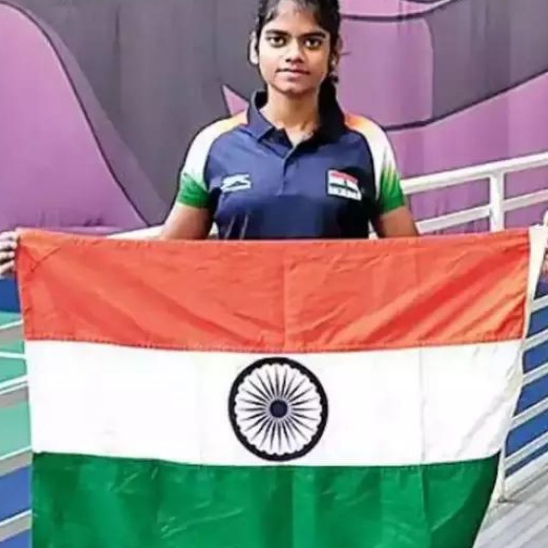 Shuttler Jerlin Anika Returns Home With 3 Gold Medals In Deaf Olympics