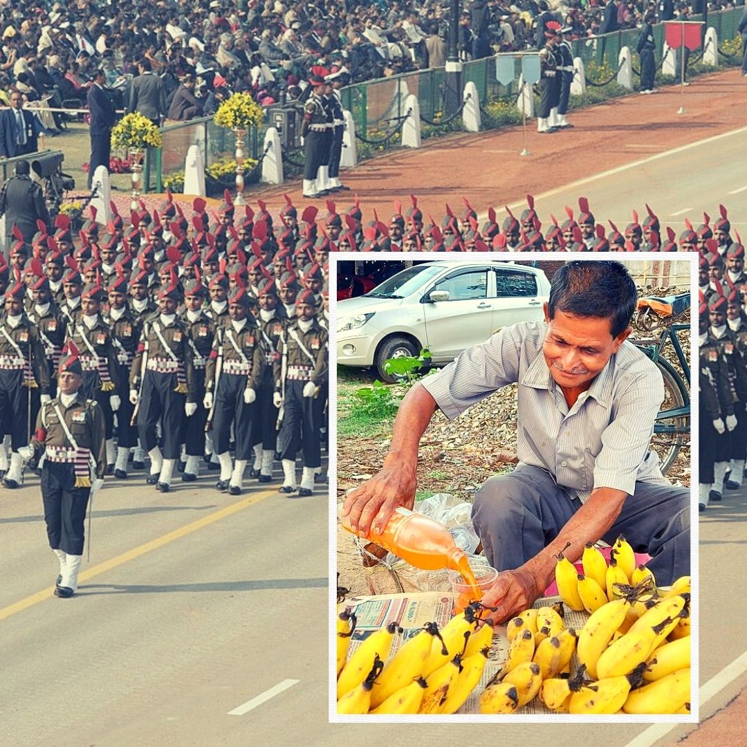 Assam Banana Vendor Offers Free Cold Drinks To Celebrate Sons Police Recruitment, Photo Goes Viral