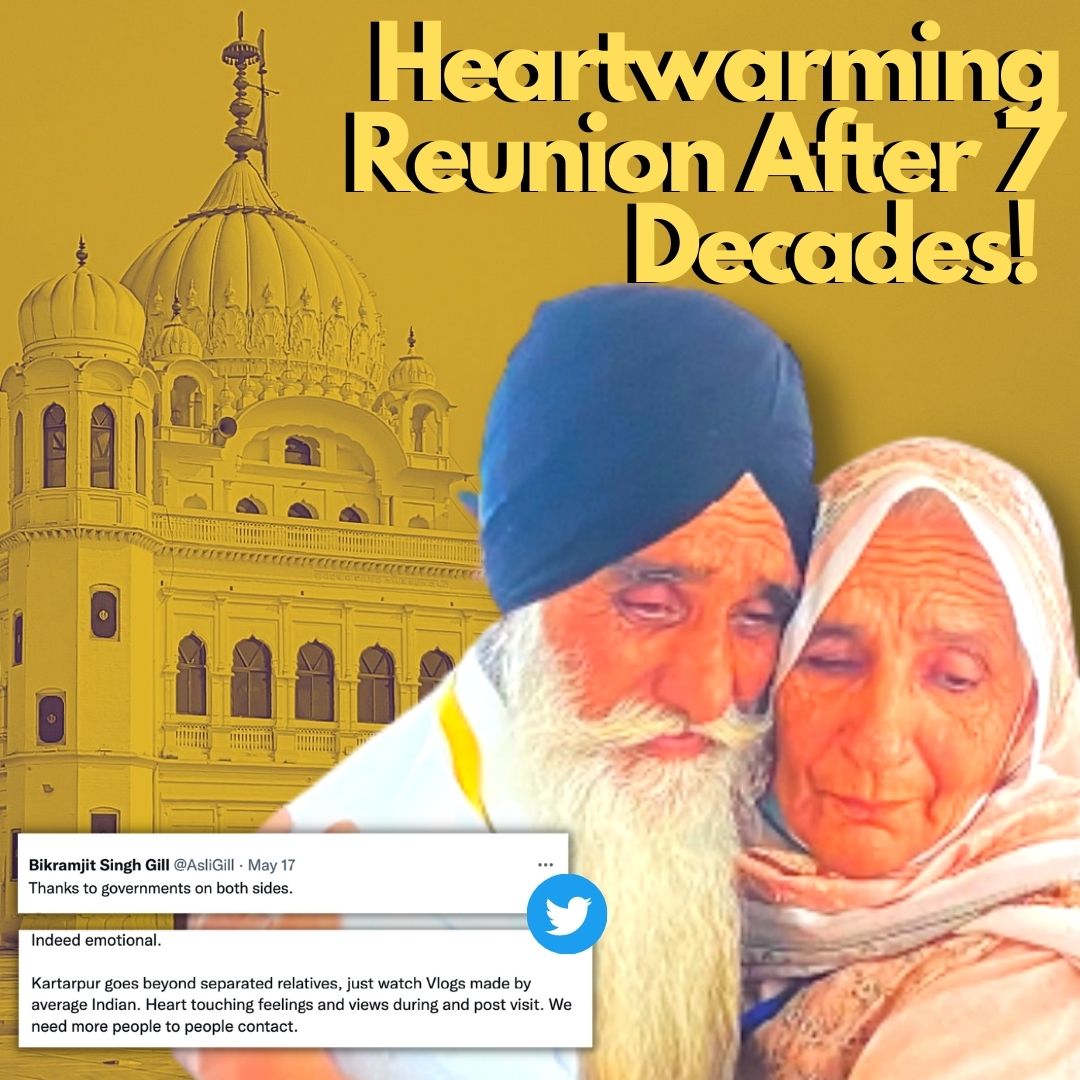 Muslim Sister & Sikh Brother: Netizens Celebrate Reunion Of Siblings Who Got Separated In 1947