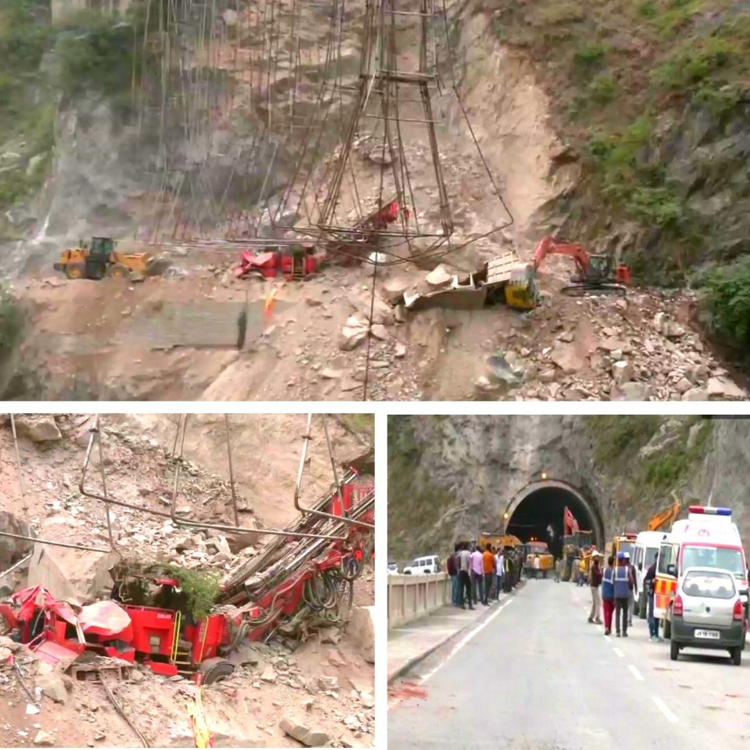 At Least 6 Workers Trapped After Under-Construction Tunnel Collapses In J&Ks Ramban