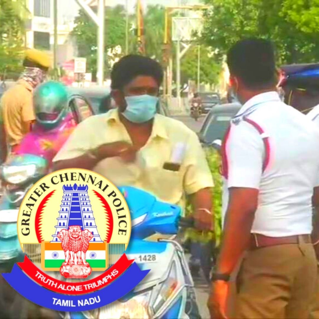 Chennai Traffic Police Enforces Helmet Rules For Pillion Riders To Reduce Accident Rate