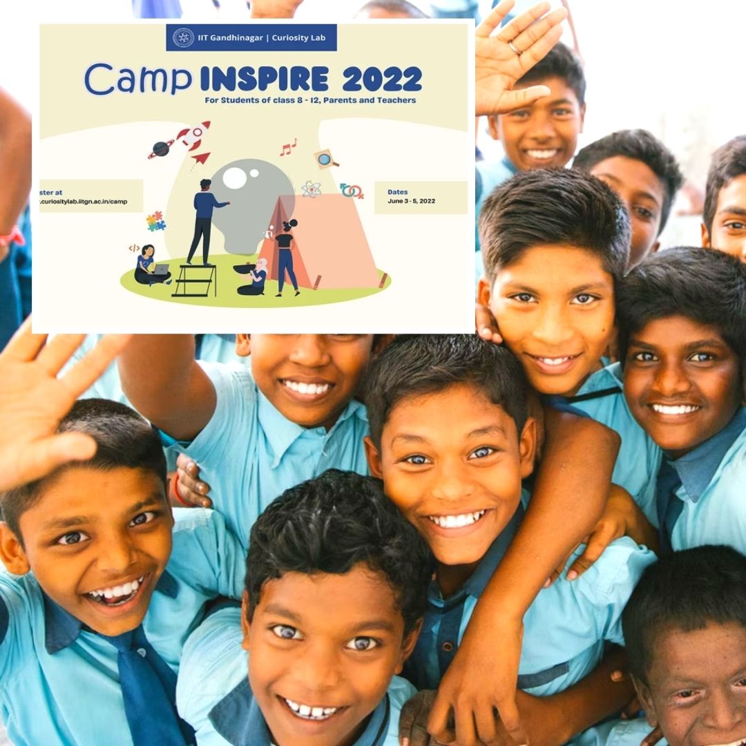 Camp Inspire: IIT Gandhinagars Curiosity Lab To Help School Students Find Right Career, Follow Passion
