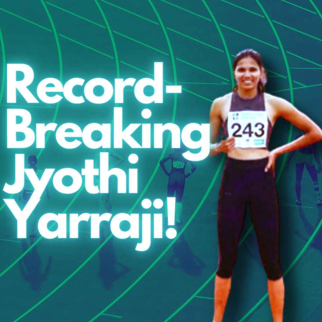 Andhras Jyothi Yarraji Shatters National Record In Womens 100m Hurdles For Third Time In 2 weeks