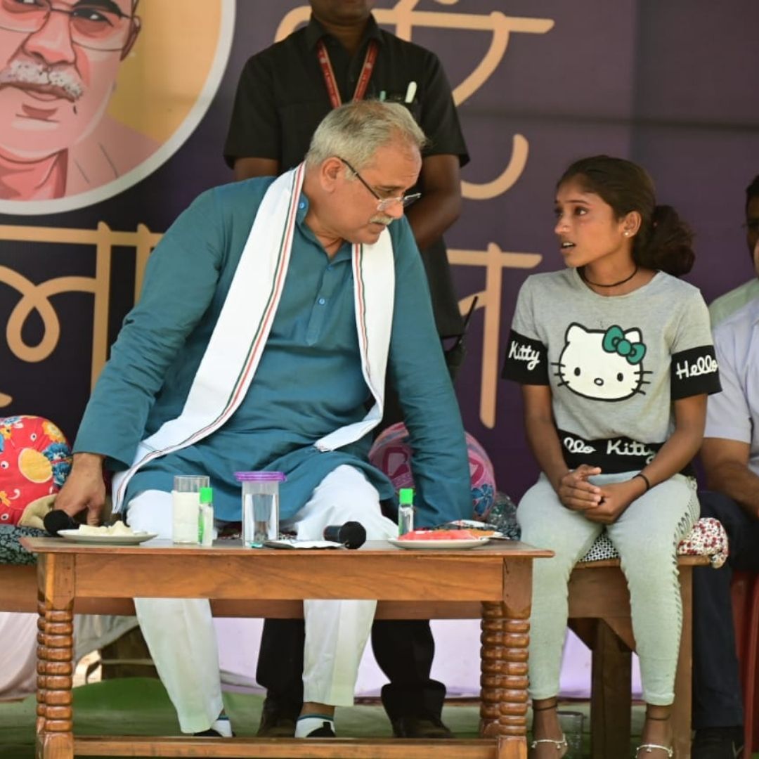 Heart-Warming! Chhattisgarh CM Provides Assistance Worth Rs 3 Lakhs To Girl Who Could Not Afford Education