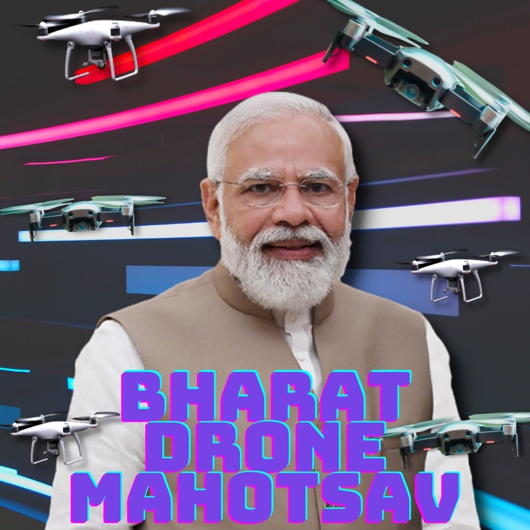 Bharat Drone Mahotsav: PM Modi Inaugurates Indias Biggest Drone Festival In Delhi