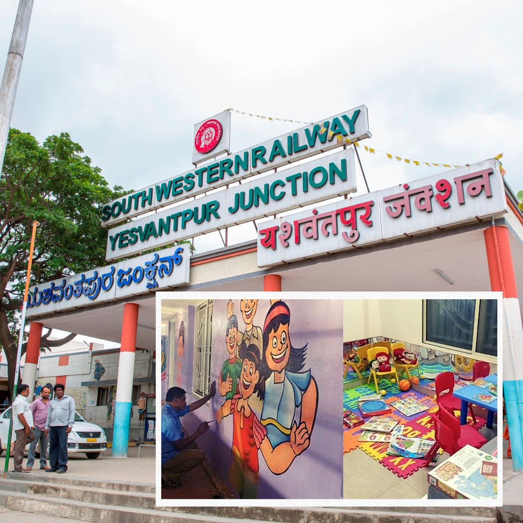 Bengalurus Yesvantpur Station Gets Exclusive Child-Friendly Zone For Runaway, Trafficked Kids